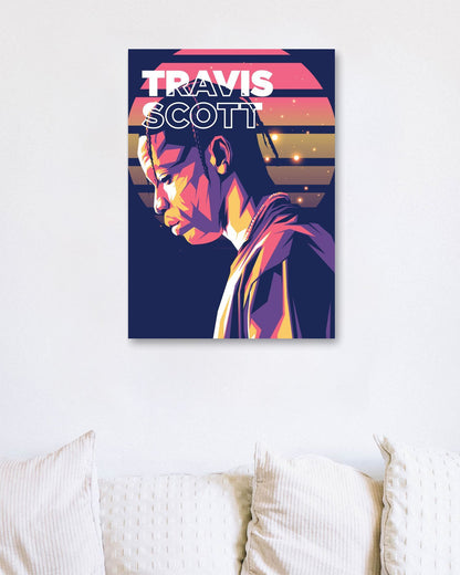 Travis Scott Pop Art 12 - @LuckyDream