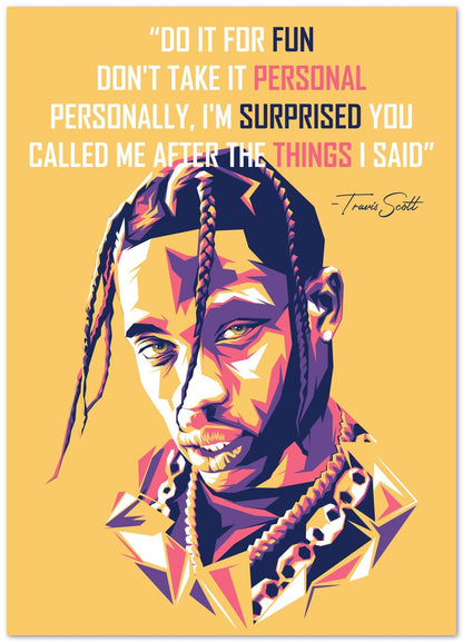 Travis Scott Quotes 13 - @LuckyDream