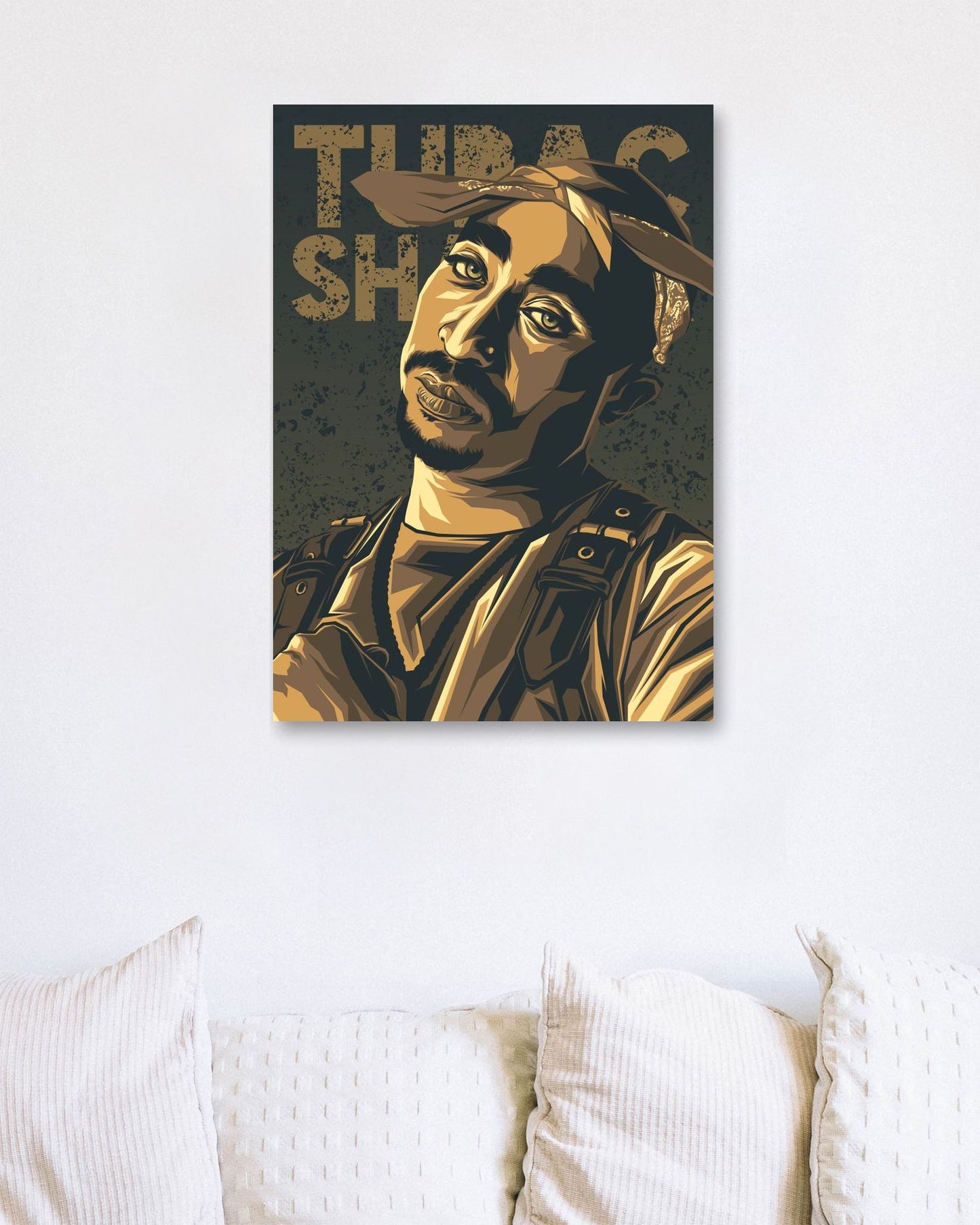 Tupac Shakur Pop Art 2 - @LuckyDream