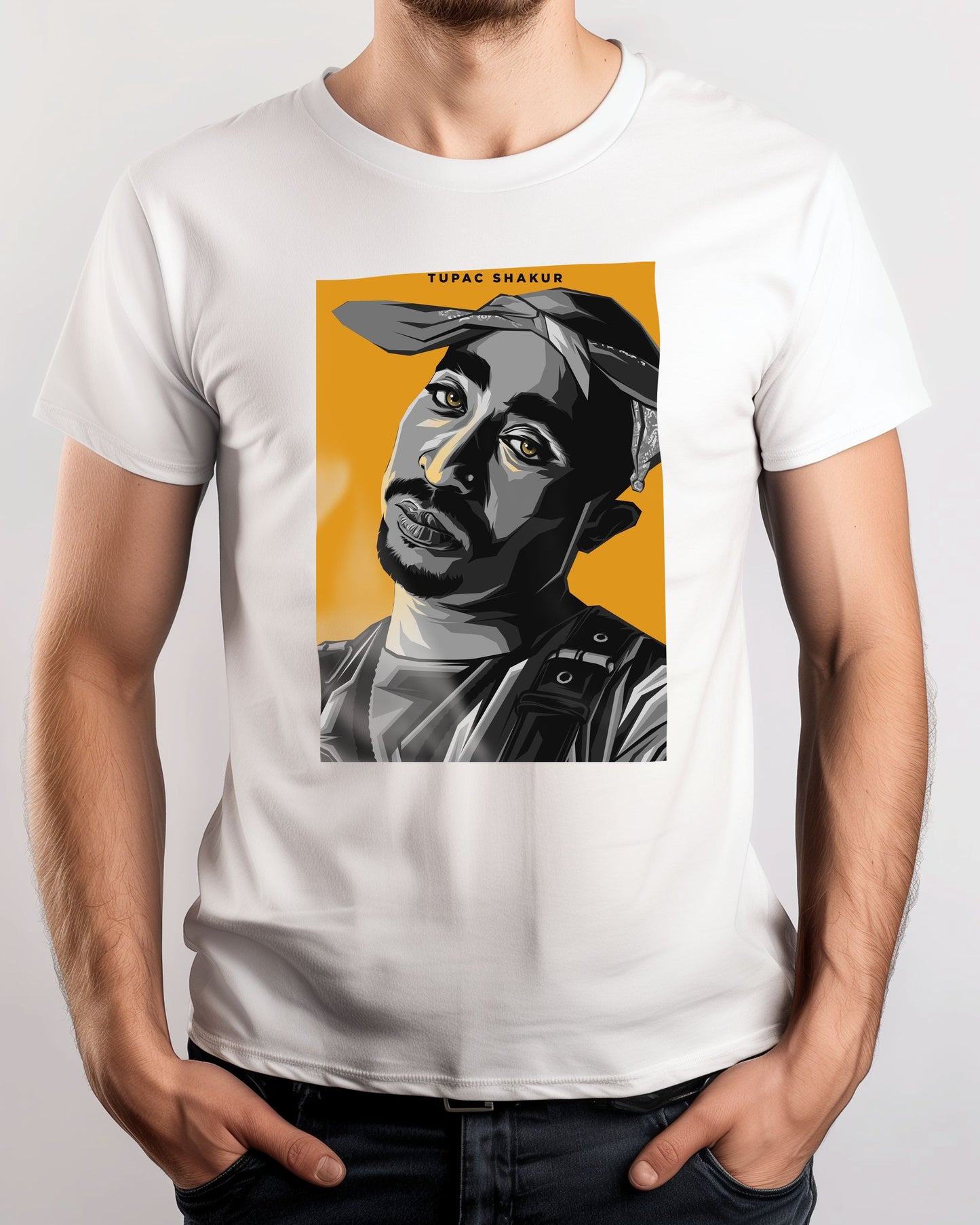 Tupac Shakur Pop Art 5 - @LuckyDream