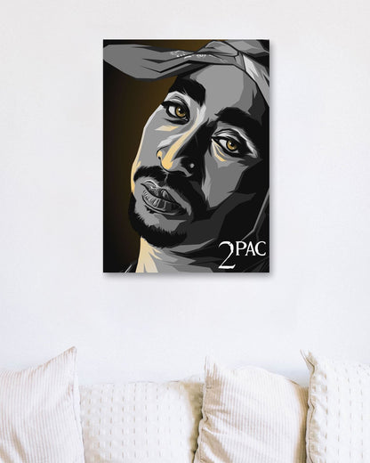 Tupac Shakur Pop Art 6 - @LuckyDream