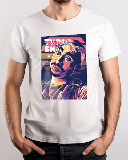 Tupac Shakur Pop Art 7 - @LuckyDream