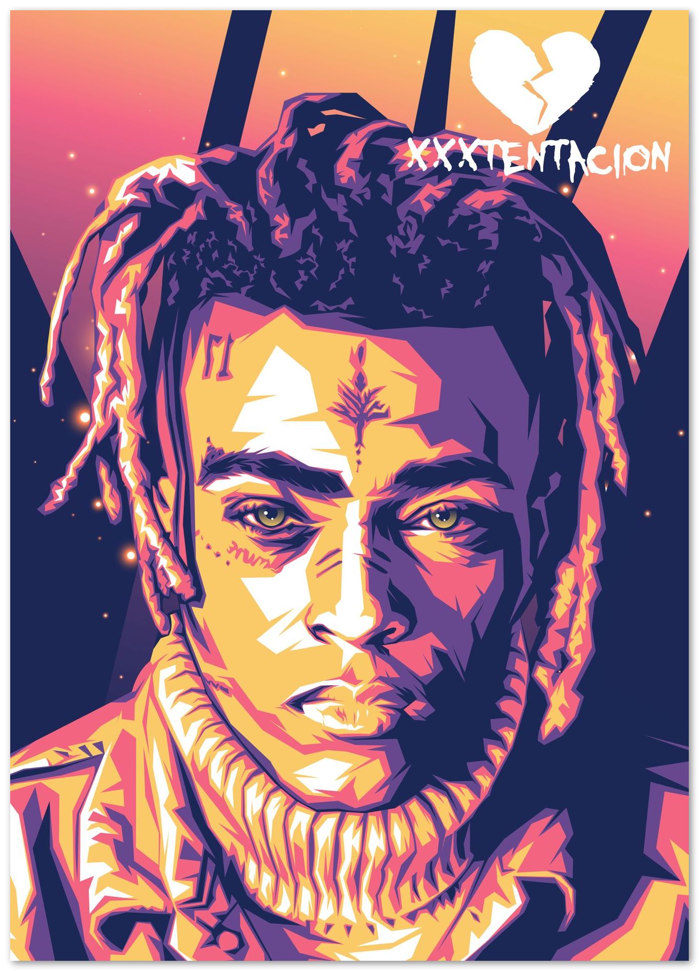 XXXTentacion Pop Art 15 - @LuckyDream