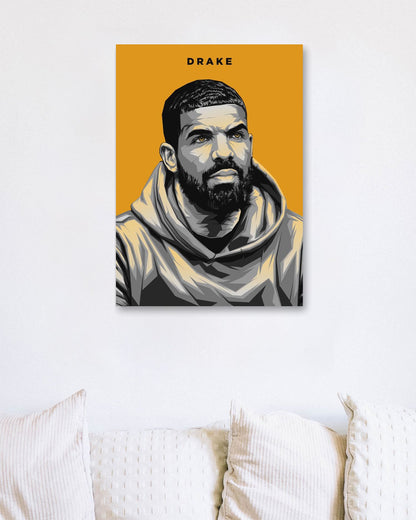 Drake Pop Art 2 - @LuckyDream