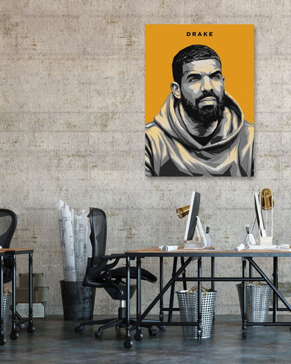 Drake Pop Art 2 - @LuckyDream