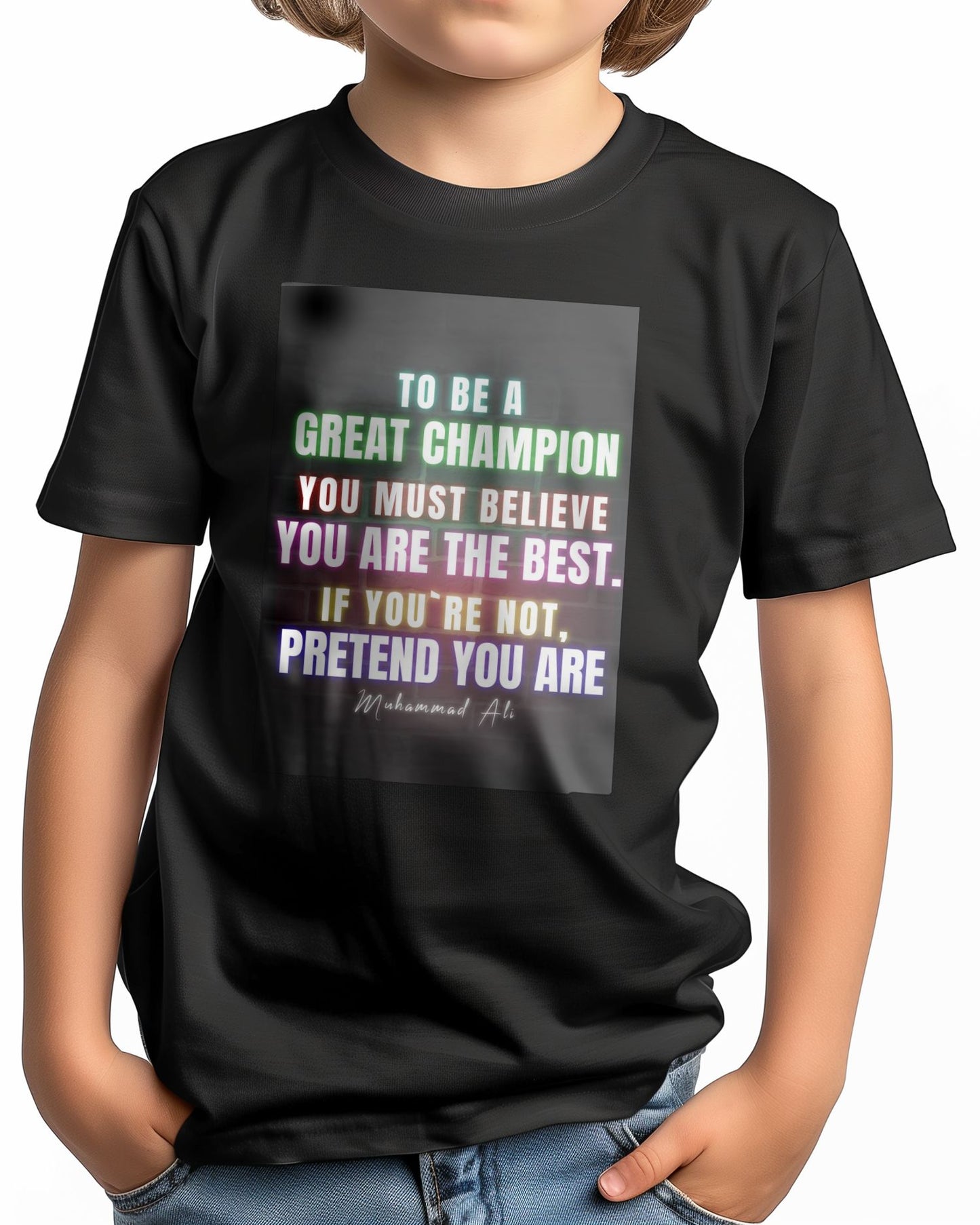 To Be A Great Champion - @ColorizeStudio