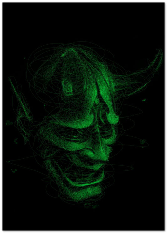 Green hannya - @Dennyconstantine