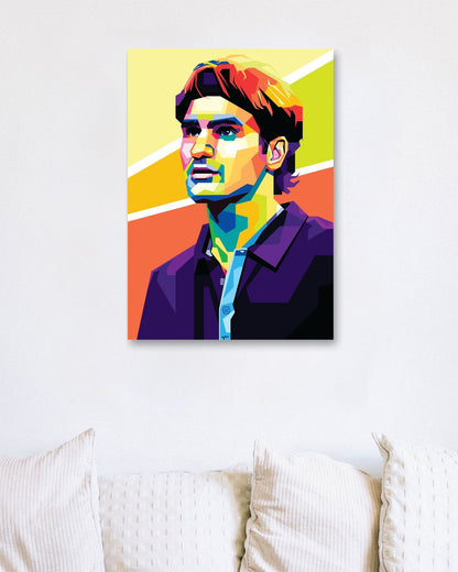 Roger Federer - @hikenthree