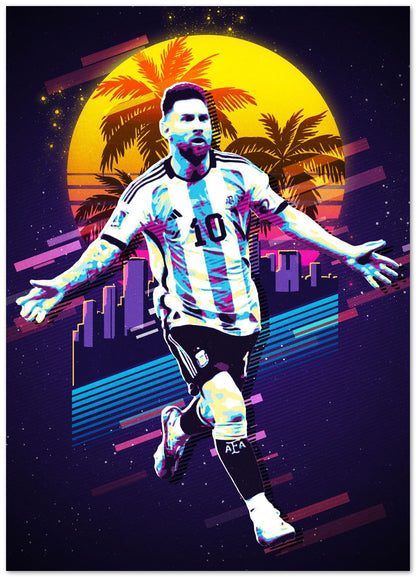 Lionel Messi Celebration - @ColorizeStudio