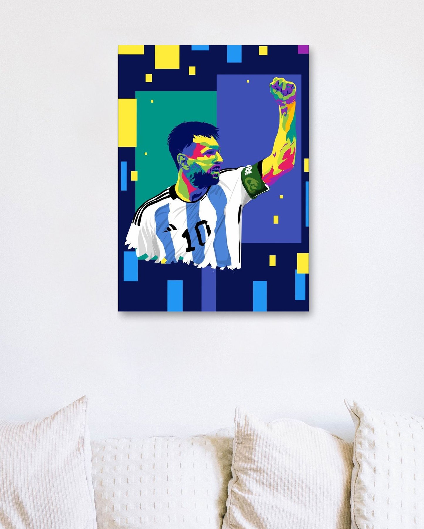 Messi in pop art - @FadyaVectorArt