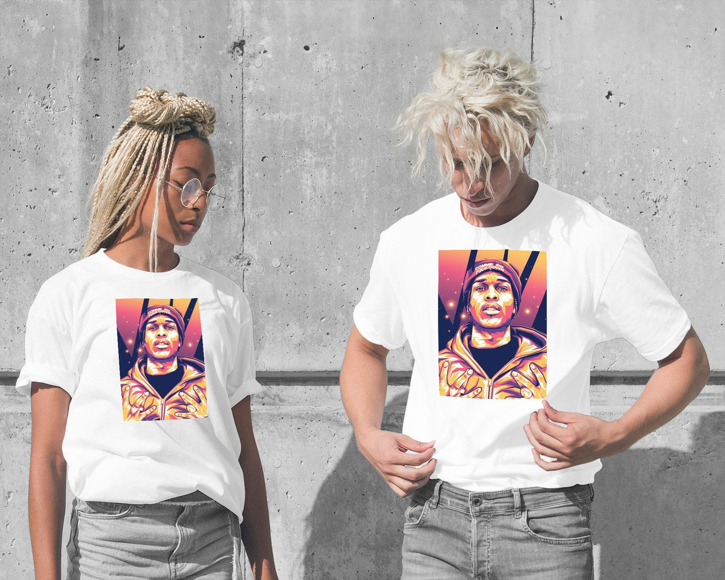 Asap Rocky Pop Art 7 - @LuckyDream