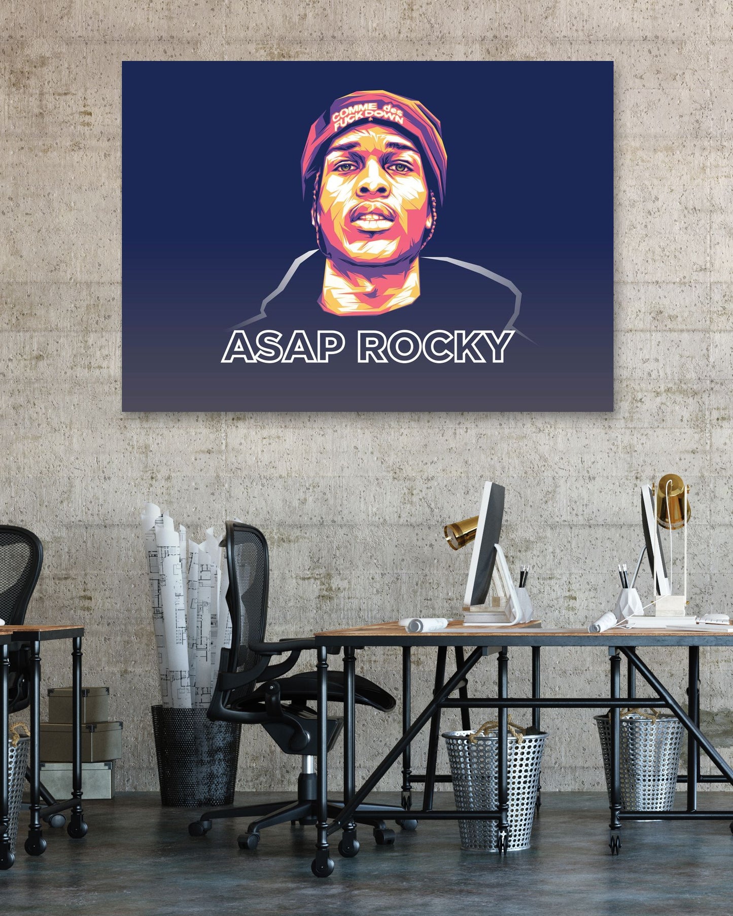 Asap Rocky Pop Art 9 - @LuckyDream