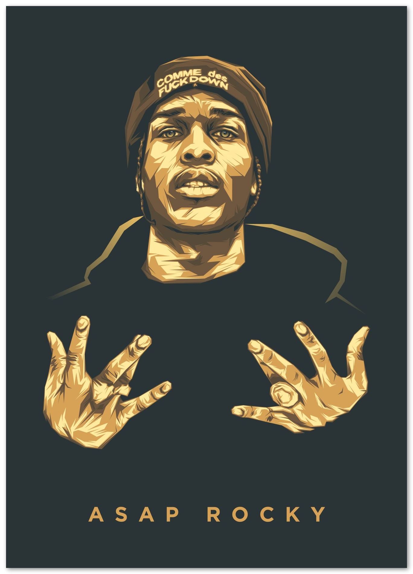 Asap Rocky Pop Art 10 - @LuckyDream