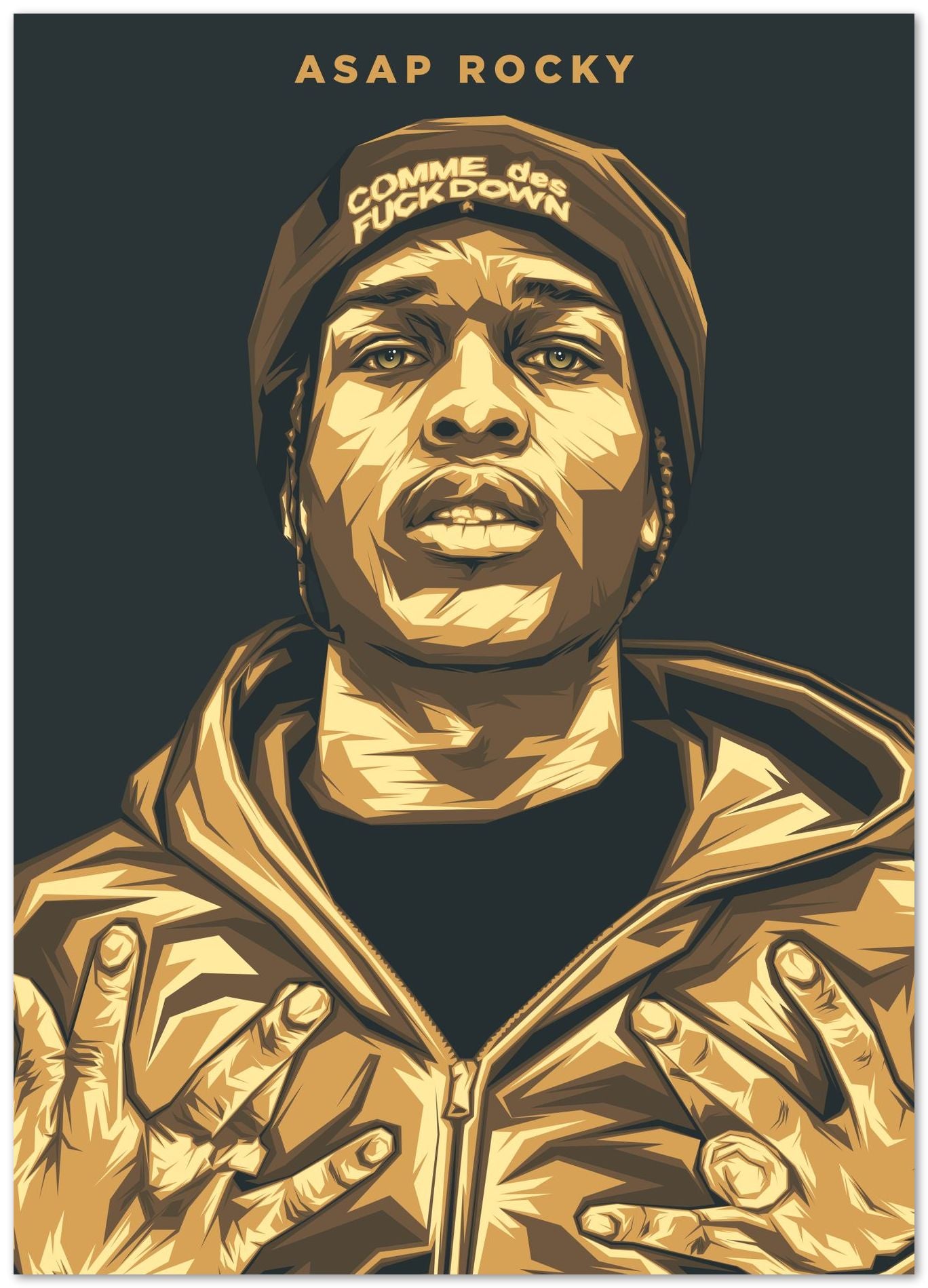 Asap Rocky Pop Art 12 - @LuckyDream