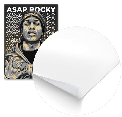 Asap Rocky Pop Art 14 - @LuckyDream