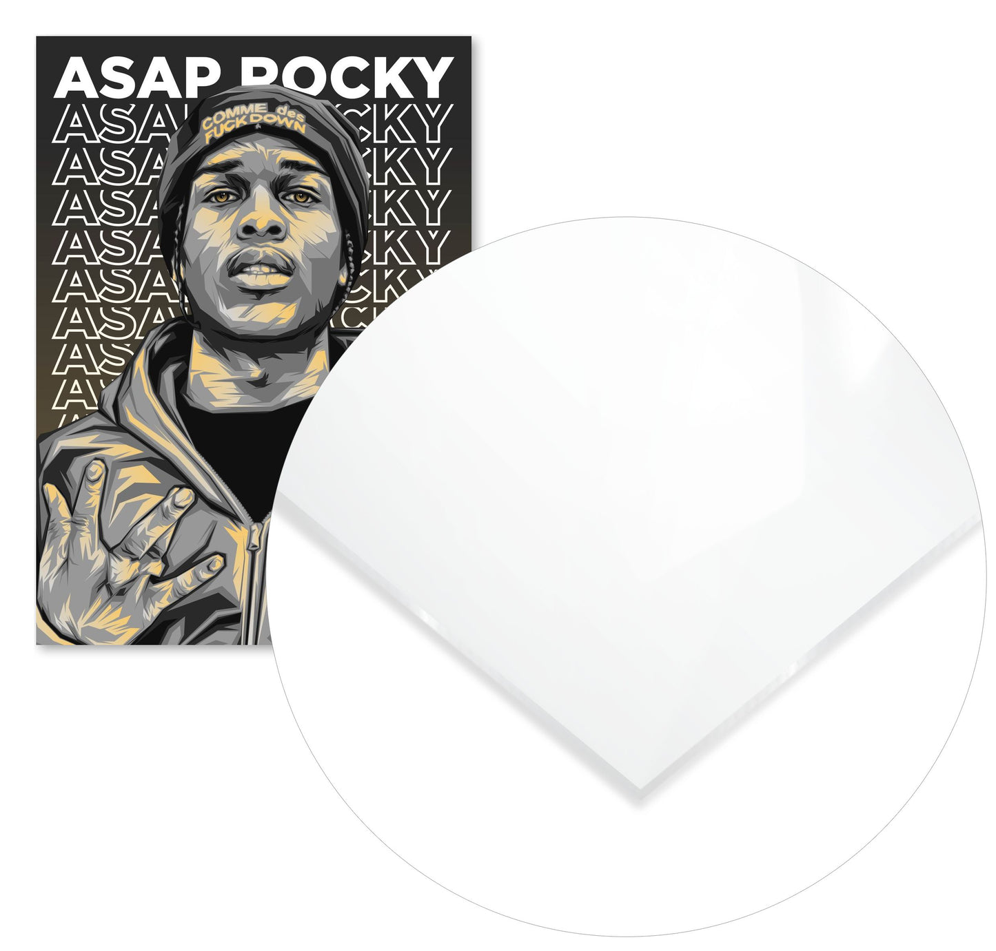 Asap Rocky Pop Art 14 - @LuckyDream