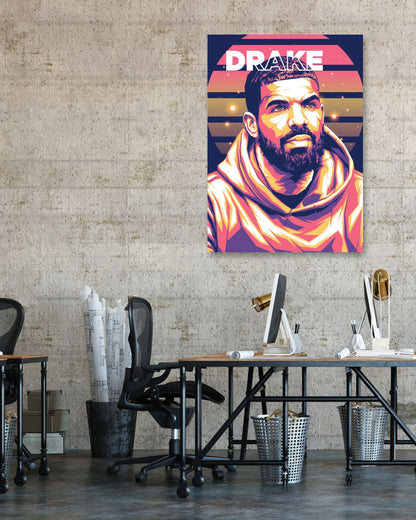 Drake Pop Art 2 - @LuckyDream