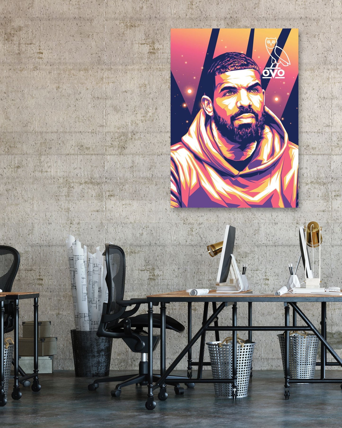 Drake Pop Art 3 - @LuckyDream