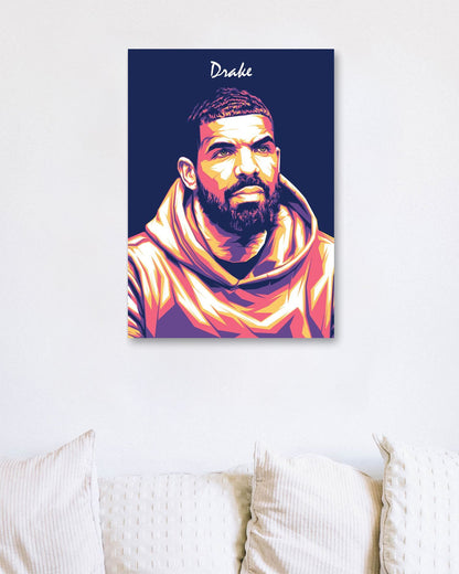 Drake Pop Art 2 - @LuckyDream