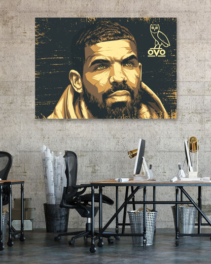 Drake Pop Art 9 - @LuckyDream