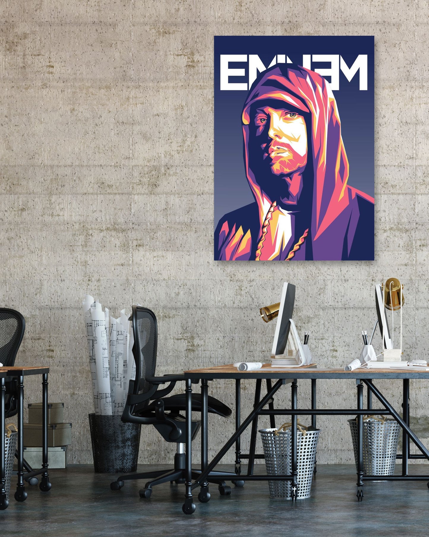 Eminem Pop Art 7 - @LuckyDream