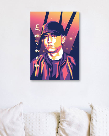 Eminem Pop Art 12 - @LuckyDream