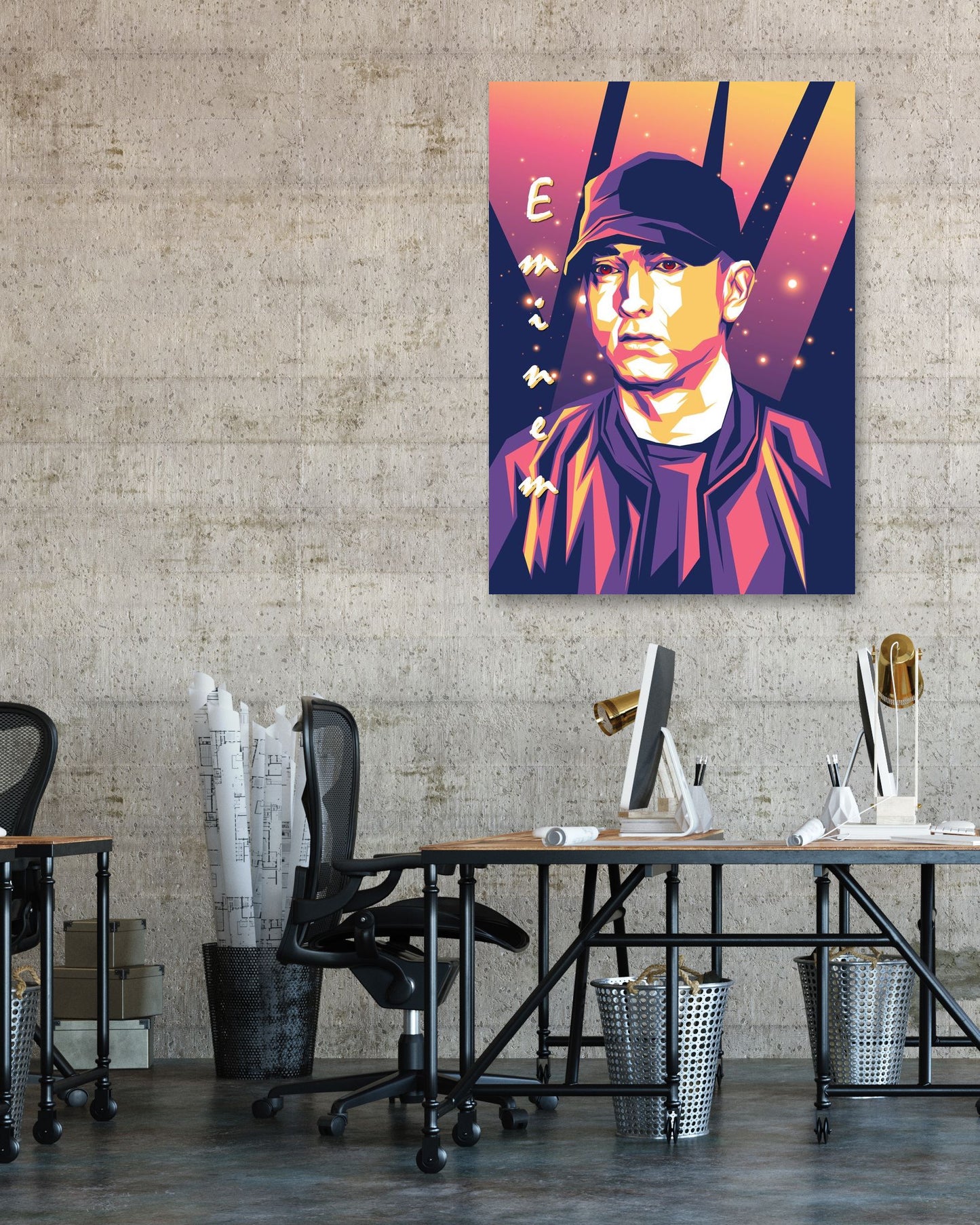 Eminem Pop Art 12 - @LuckyDream