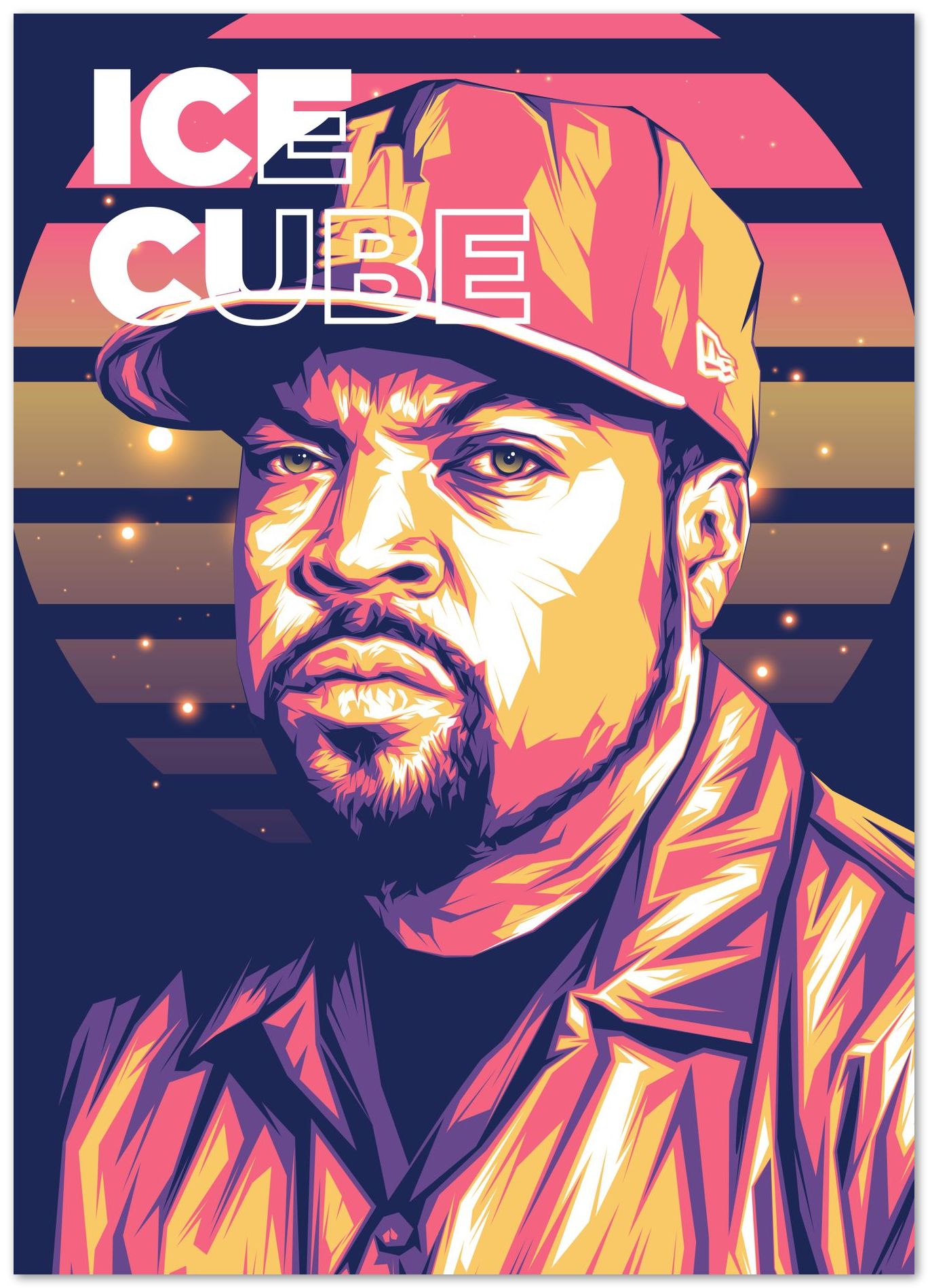 Ice Cube Pop Art 6 - @LuckyDream