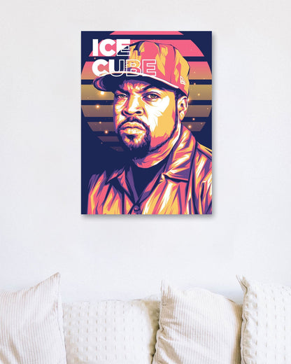 Ice Cube Pop Art 6 - @LuckyDream