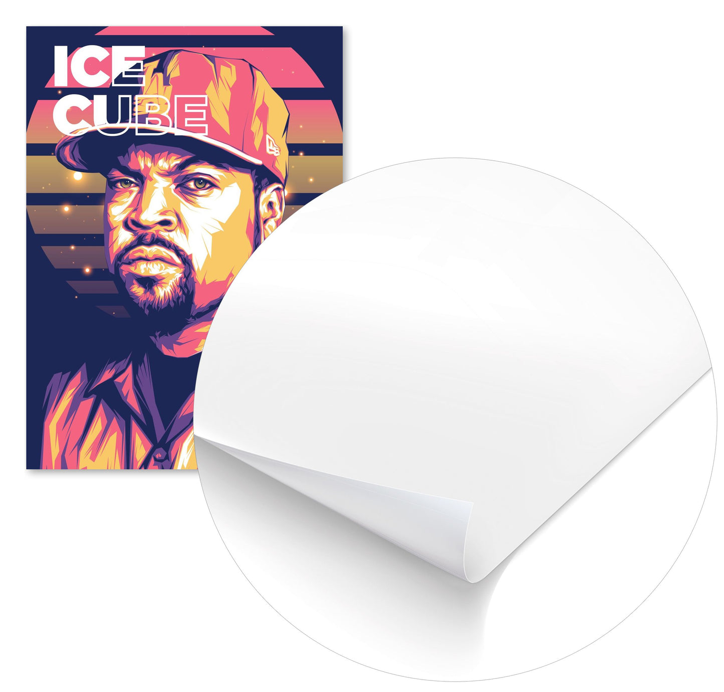 Ice Cube Pop Art 6 - @LuckyDream