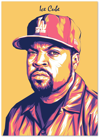 Ice Cube Pop Art 7 - @LuckyDream