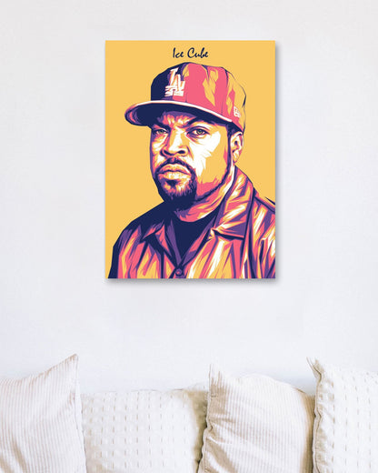 Ice Cube Pop Art 7 - @LuckyDream