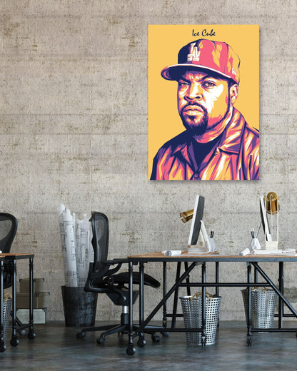 Ice Cube Pop Art 7 - @LuckyDream