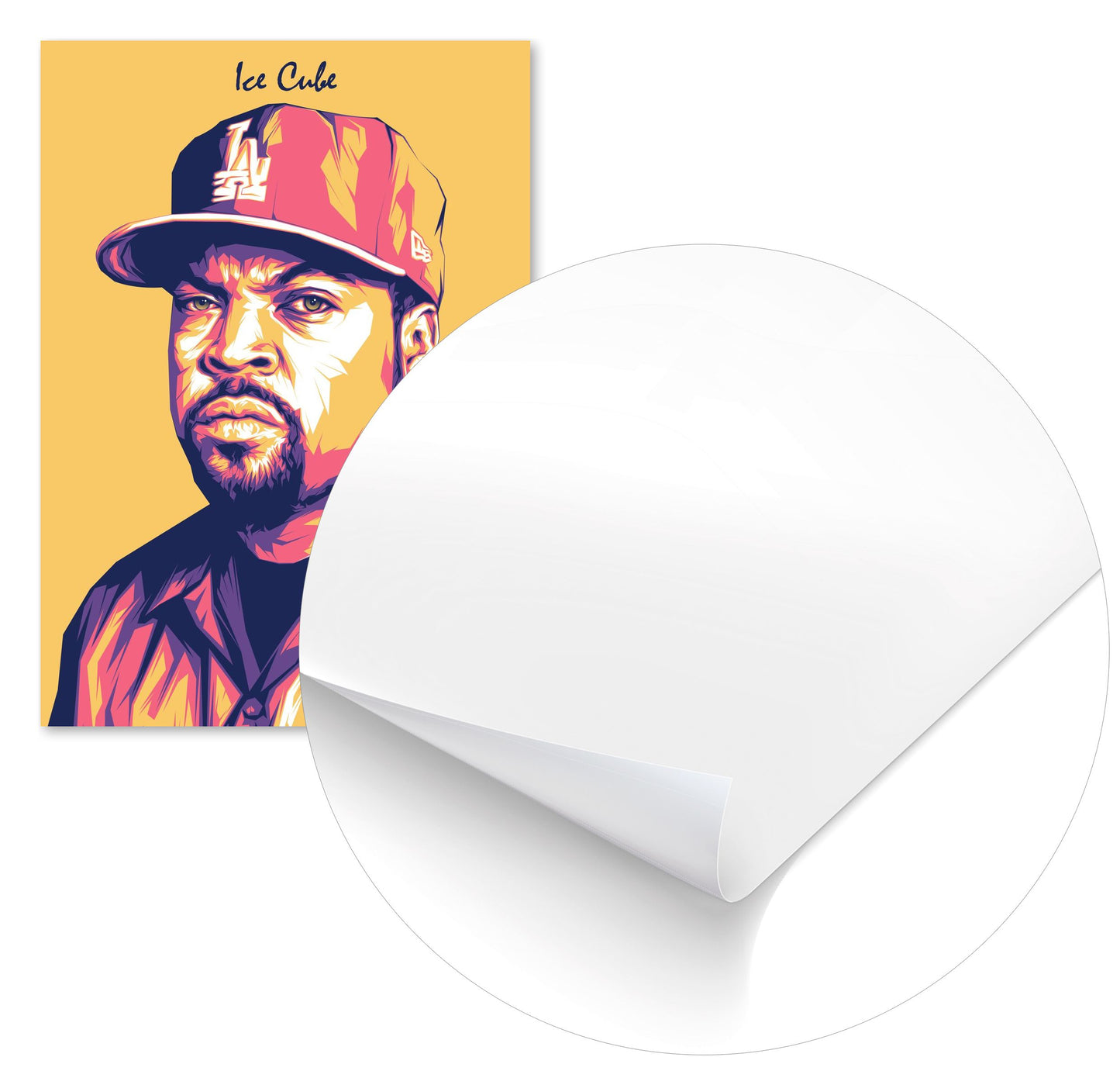 Ice Cube Pop Art 7 - @LuckyDream