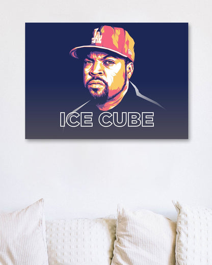 Ice Cube Pop Art 8 - @LuckyDream