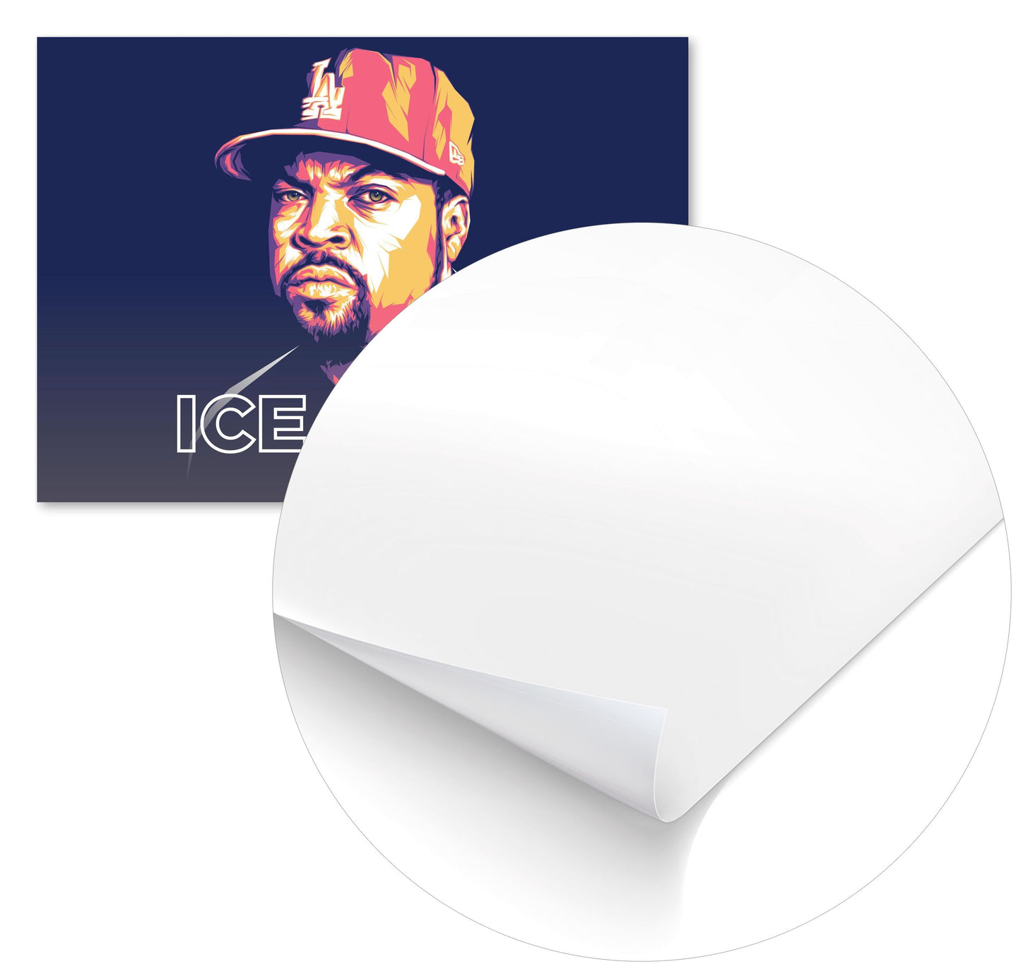 Ice Cube Pop Art 8 - @LuckyDream