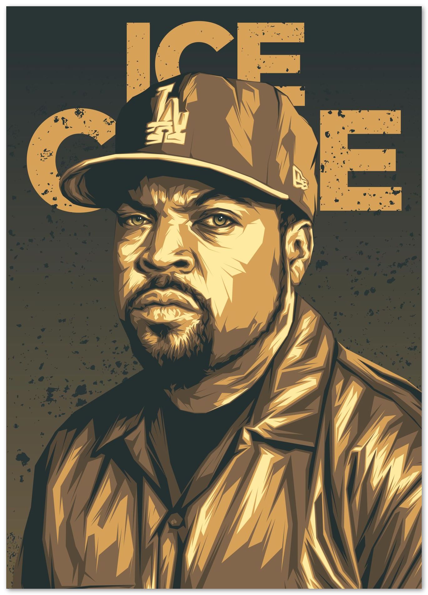 Ice Cube Pop Art 9 - @LuckyDream