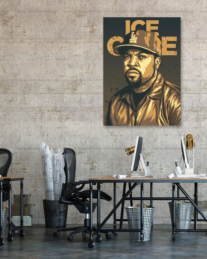 Ice Cube Pop Art 9 - @LuckyDream