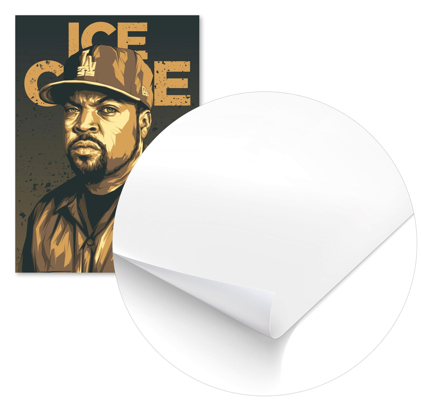 Ice Cube Pop Art 9 - @LuckyDream