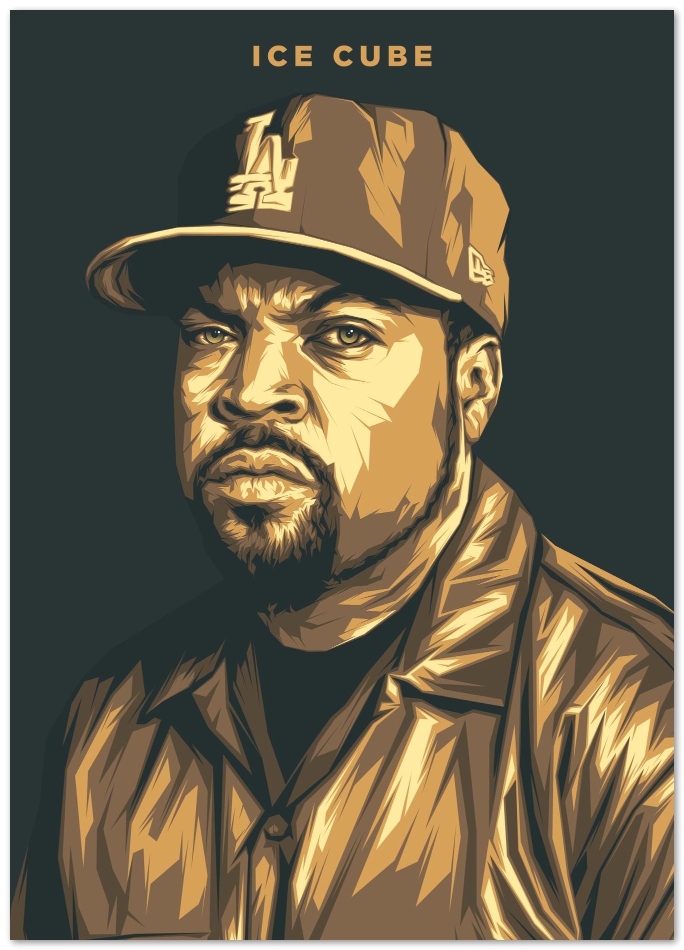 Ice Cube Pop Art 11 - @LuckyDream