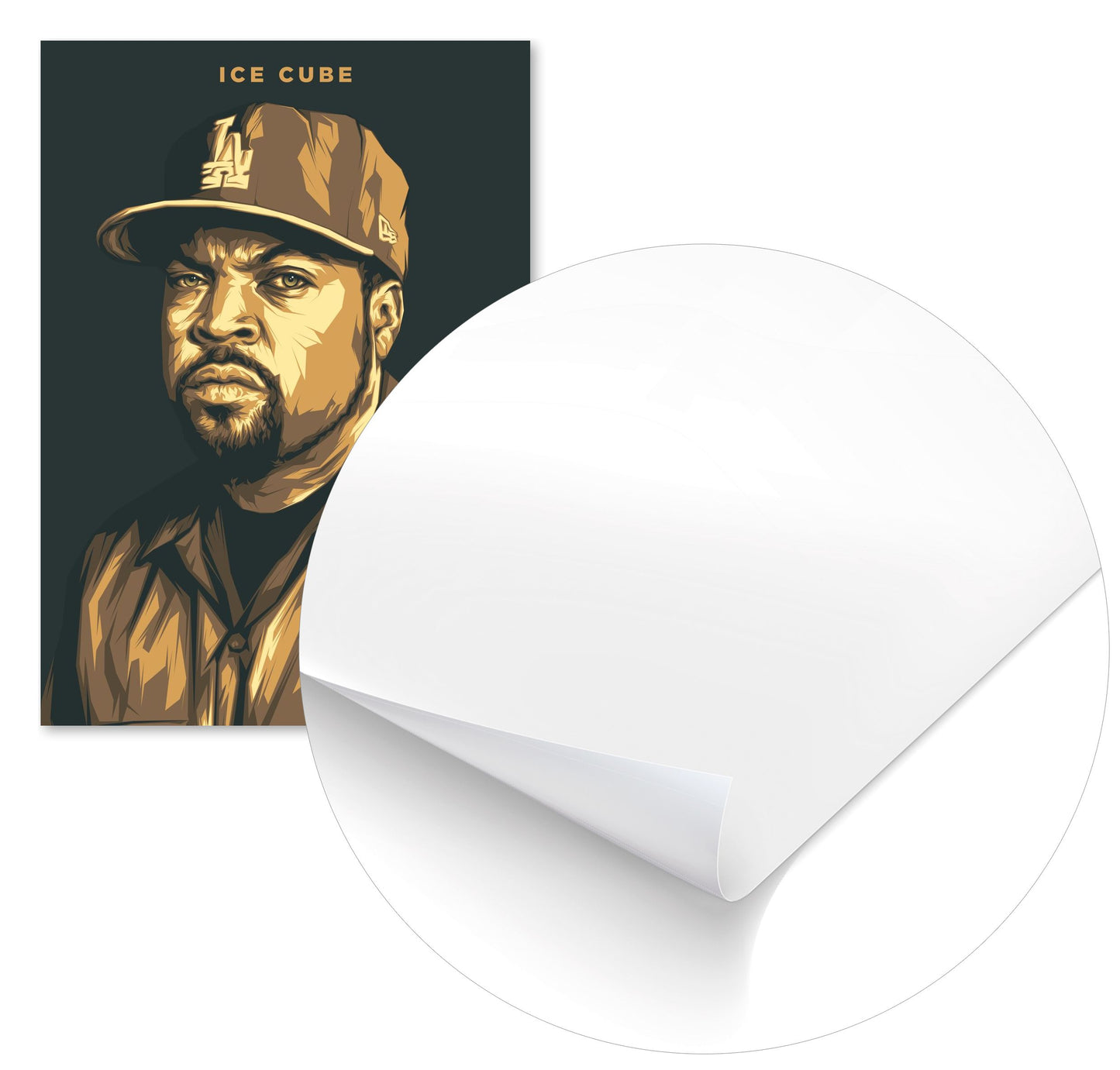 Ice Cube Pop Art 11 - @LuckyDream