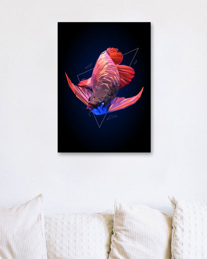 arowana fish - @Artnesia