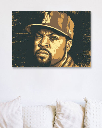 Ice Cube Pop Art 12 - @LuckyDream