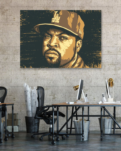 Ice Cube Pop Art 12 - @LuckyDream