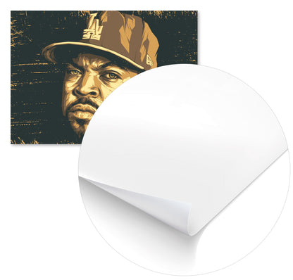 Ice Cube Pop Art 12 - @LuckyDream