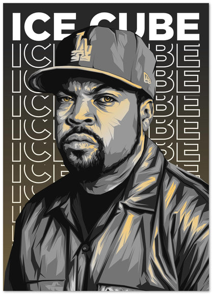 Ice Cube Pop Art 13 - @LuckyDream