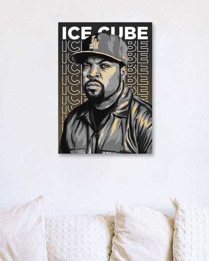 Ice Cube Pop Art 13 - @LuckyDream