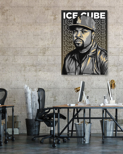 Ice Cube Pop Art 13 - @LuckyDream