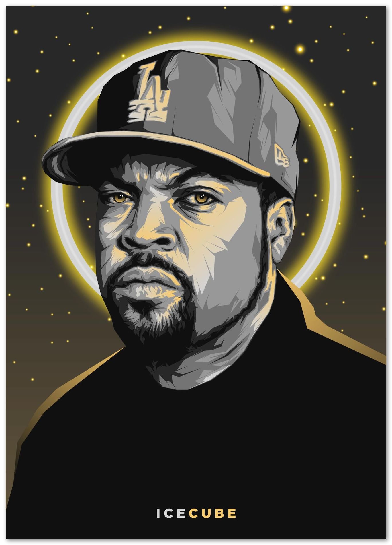 Ice Cube Pop Art 14 - @LuckyDream