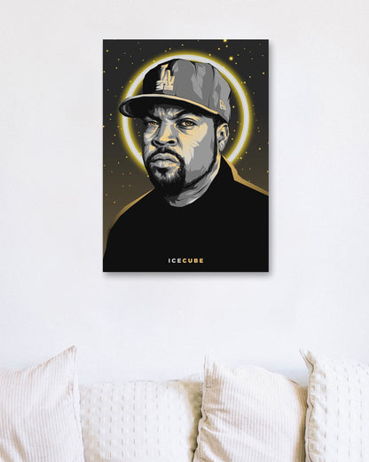 Ice Cube Pop Art 14 - @LuckyDream